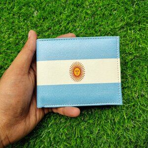 Men's Bifold Wallet, Flag Design Slim & Thin Credit Card Holder, Gift wallet